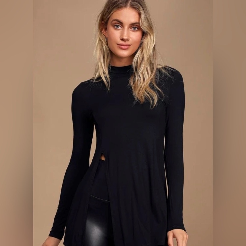 Elegant Black Women's Top LULUS